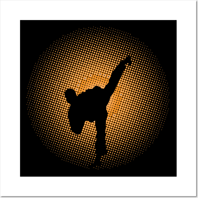 Taekwondo - Taekwondo Mens Wall Art by Kudostees